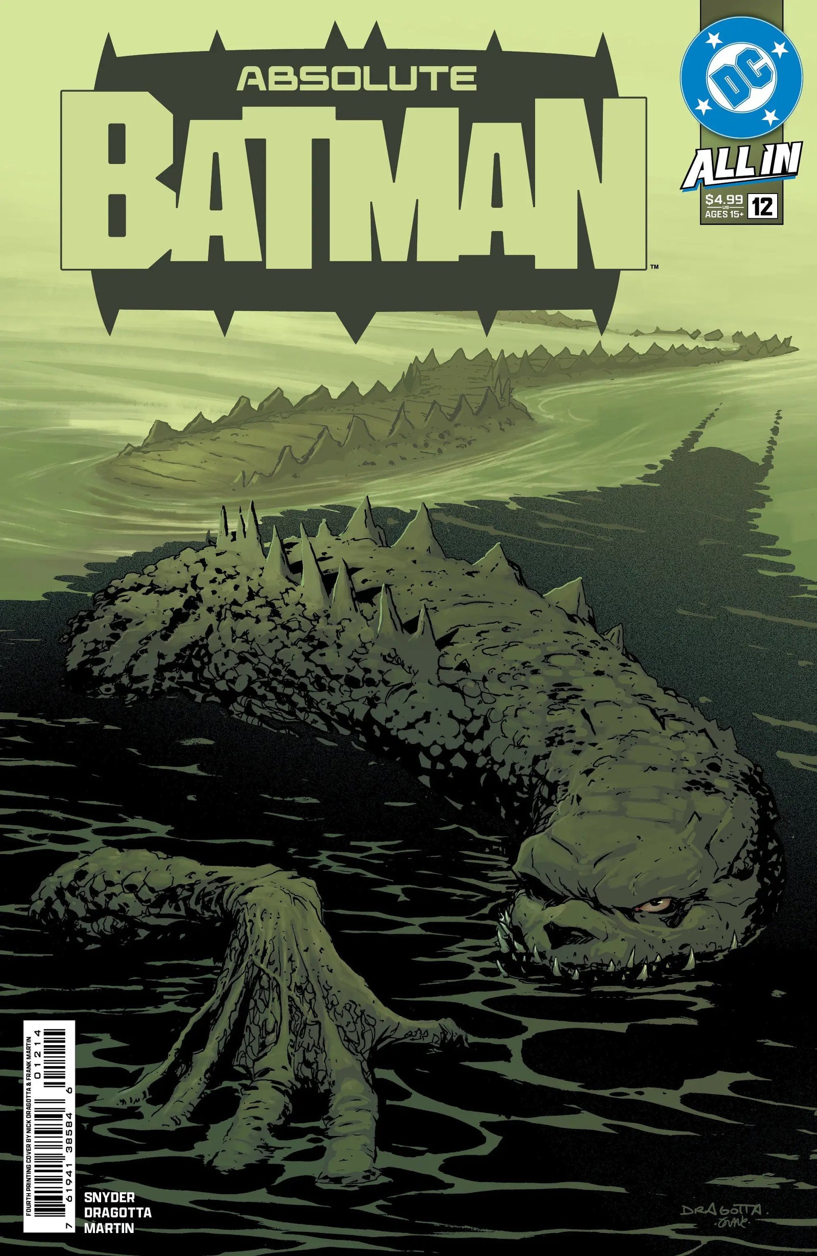 ABSOLUTE BATMAN #12 Fourth Printing by Lunar Distribution