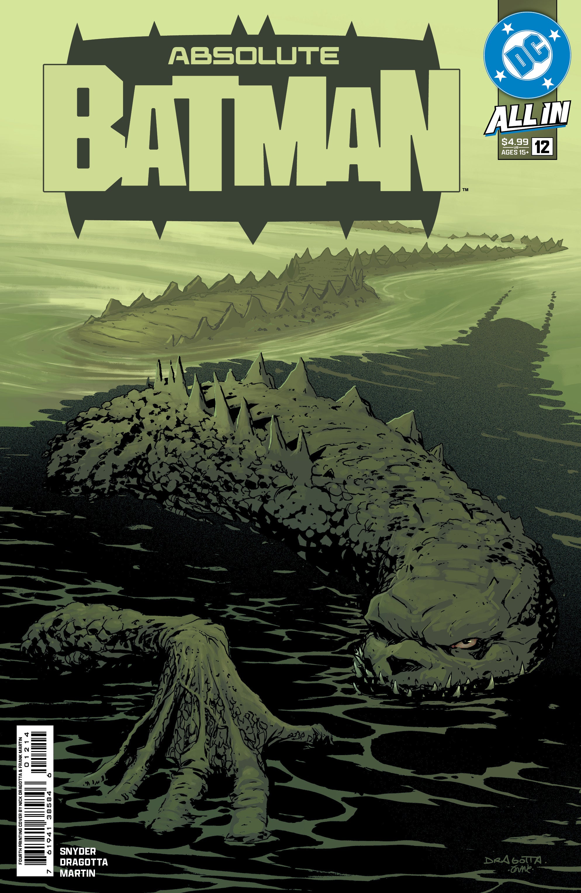 ABSOLUTE BATMAN #12 Fourth Printing