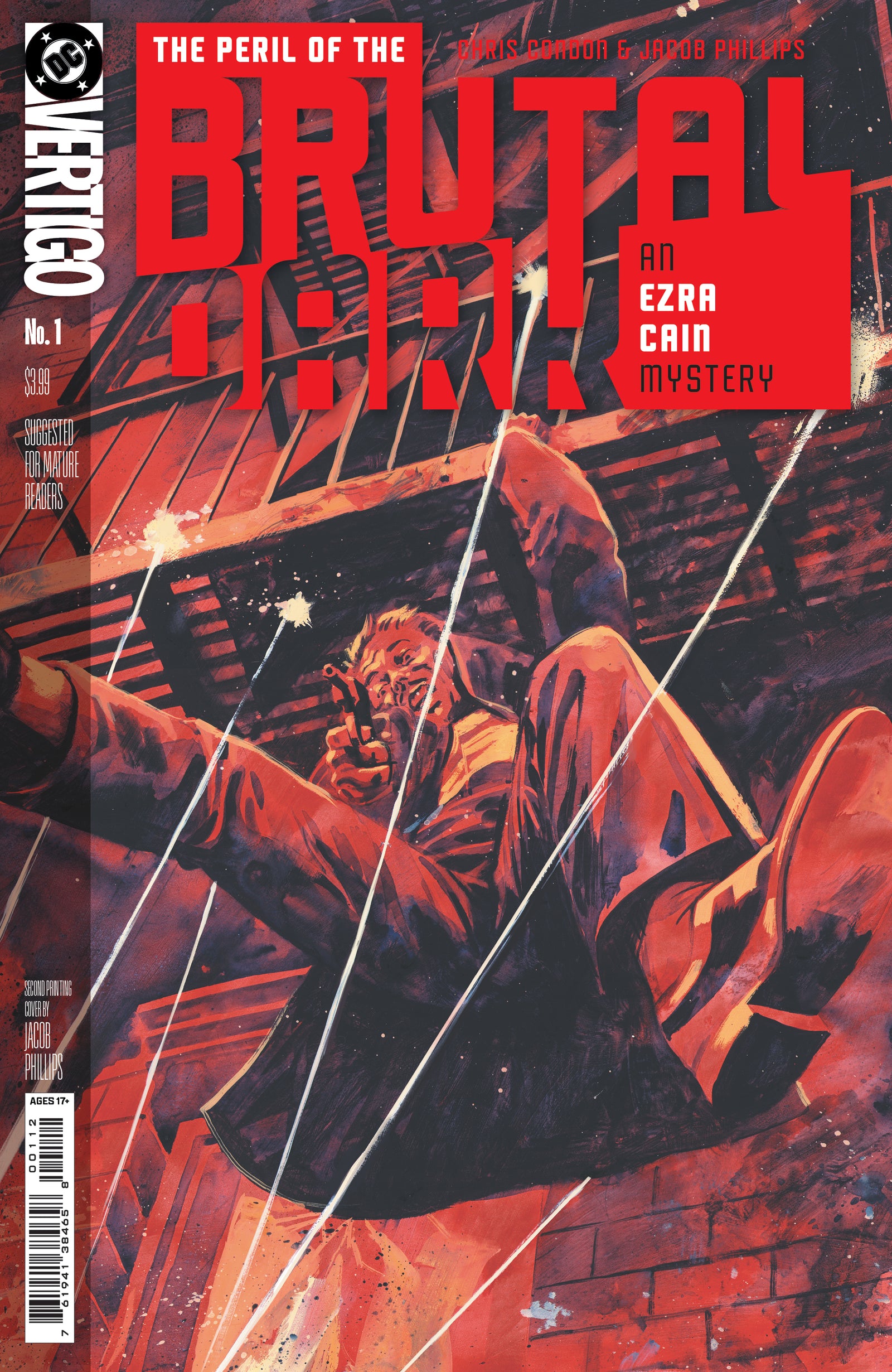 THE PERIL OF THE BRUTAL DARK AN EZRA CAIN MYSTERY #1 (OF 6) Second Printing