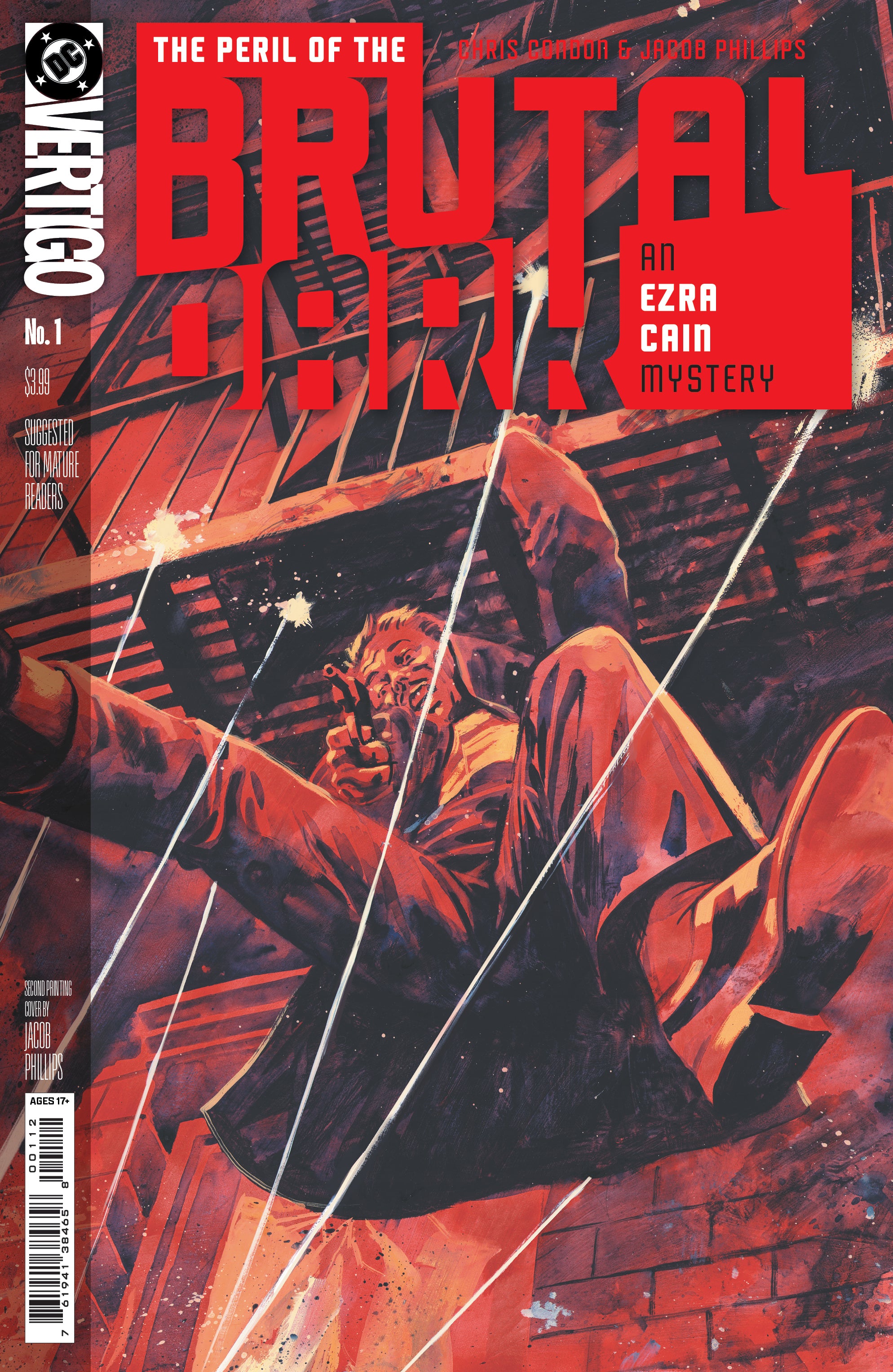 THE PERIL OF THE BRUTAL DARK AN EZRA CAIN MYSTERY #1 (OF 6) Second Printing
