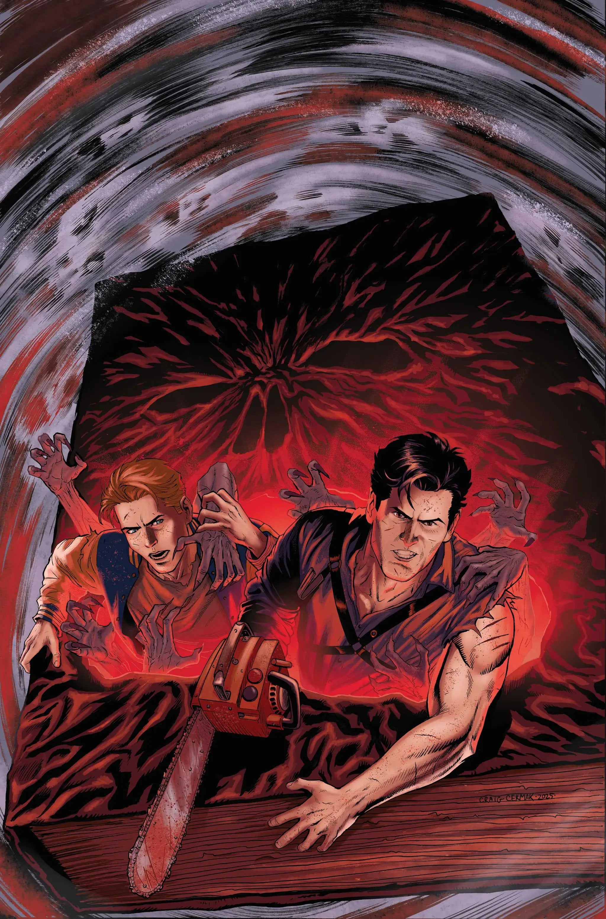 ARCHIE X ARMY OF DARKNESS #3 CVR H INC 1:10 CRAIG CERMAK VIRGIN VAR by Lunar Distribution