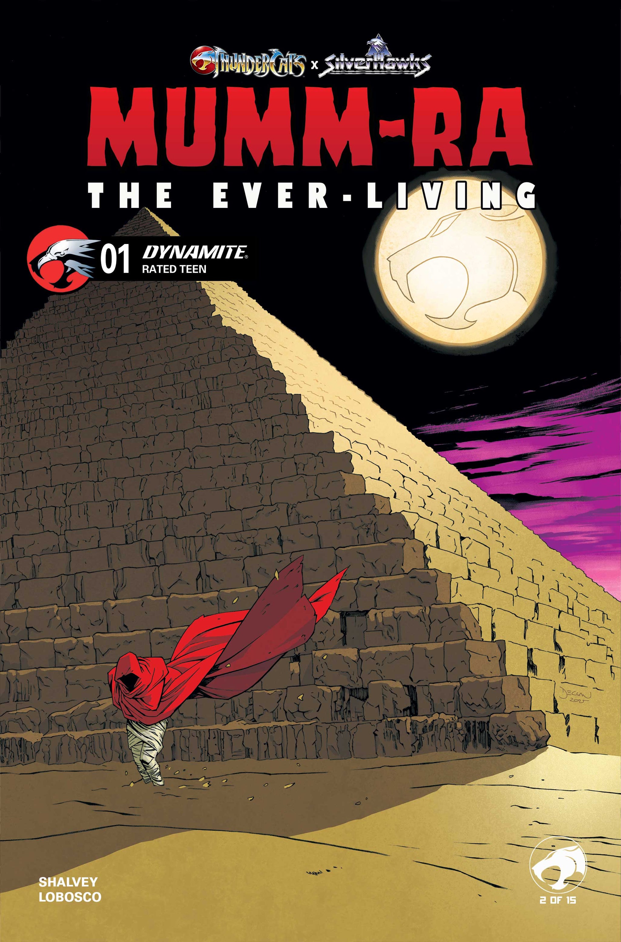 MUMMRA THE EVERLIVING #1 CVR J INC 1:15 DECLAN SHALVEY ORIGINAL VAR