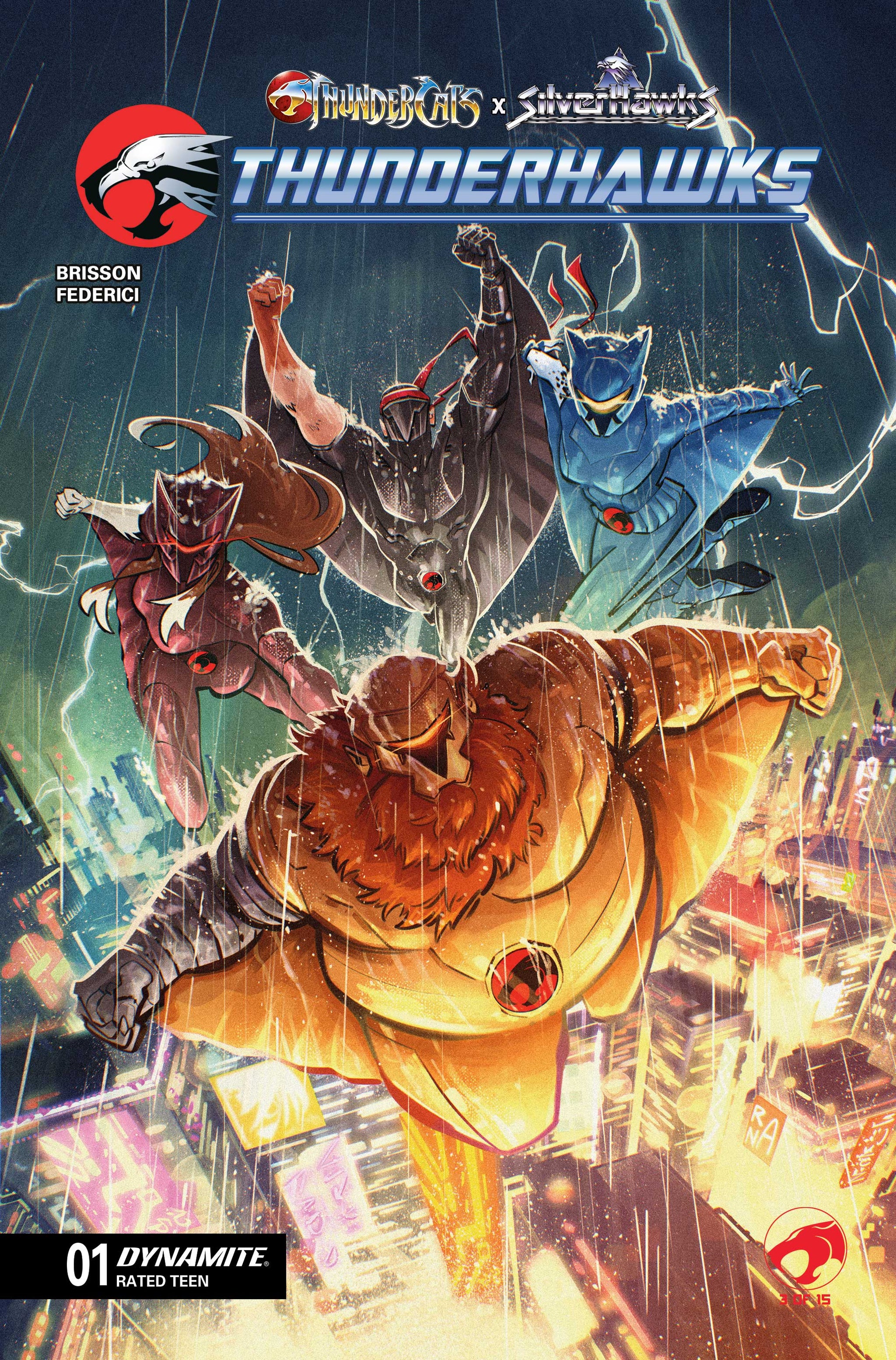 THUNDERCATS X SILVERHAWKS THUNDERHAWKS #1