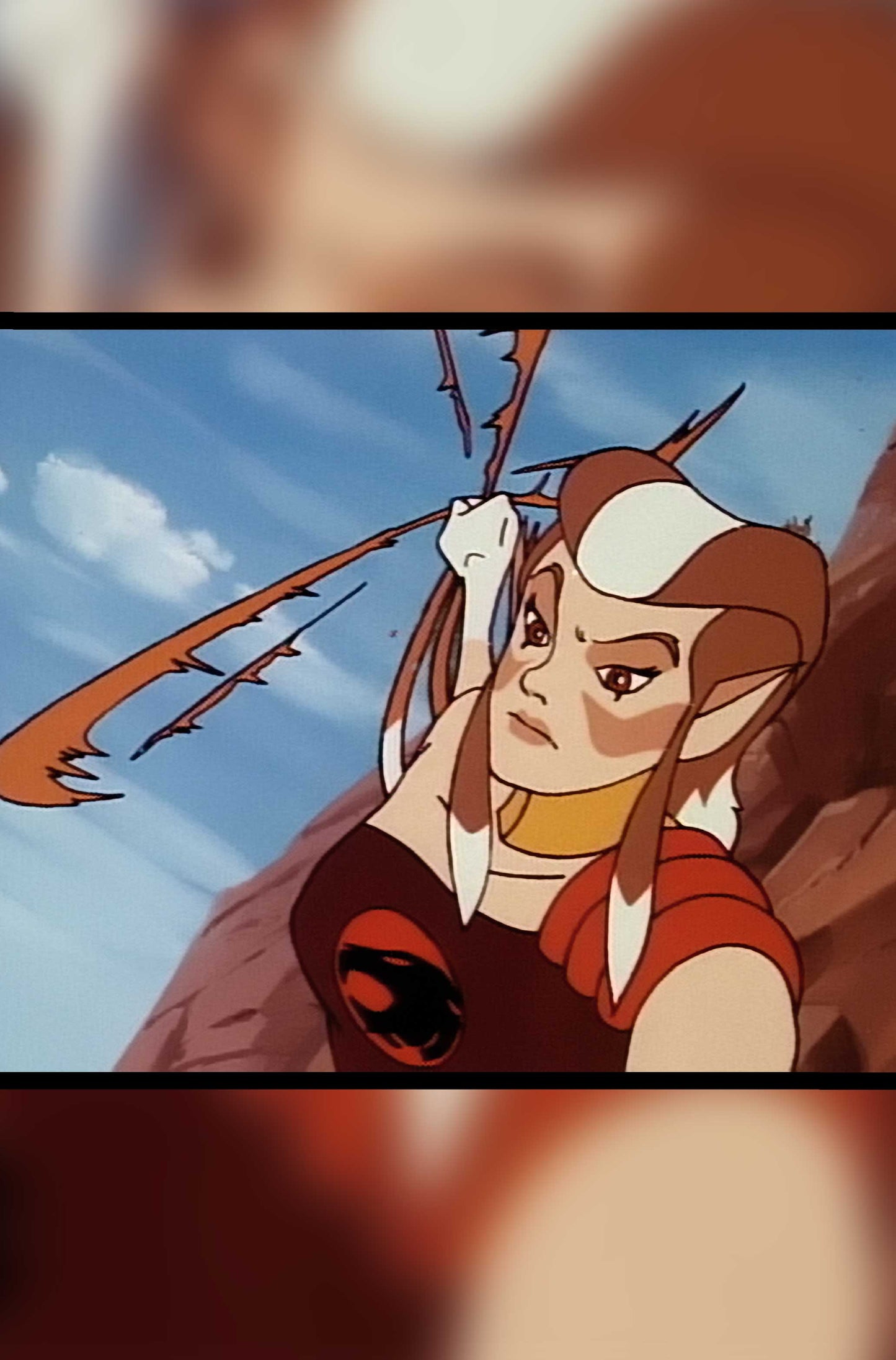 THUNDERCATS X SILVERHAWKS THUNDERHAWKS #1 CVR K INC 1:20 ANIMATION ART VIRGIN VAR