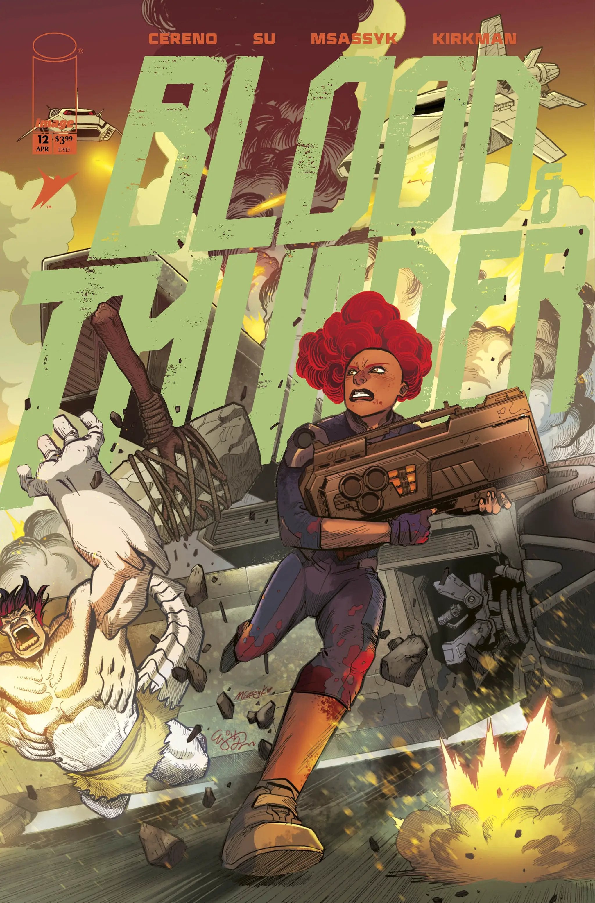 BLOOD & THUNDER #12 by Lunar Distribution