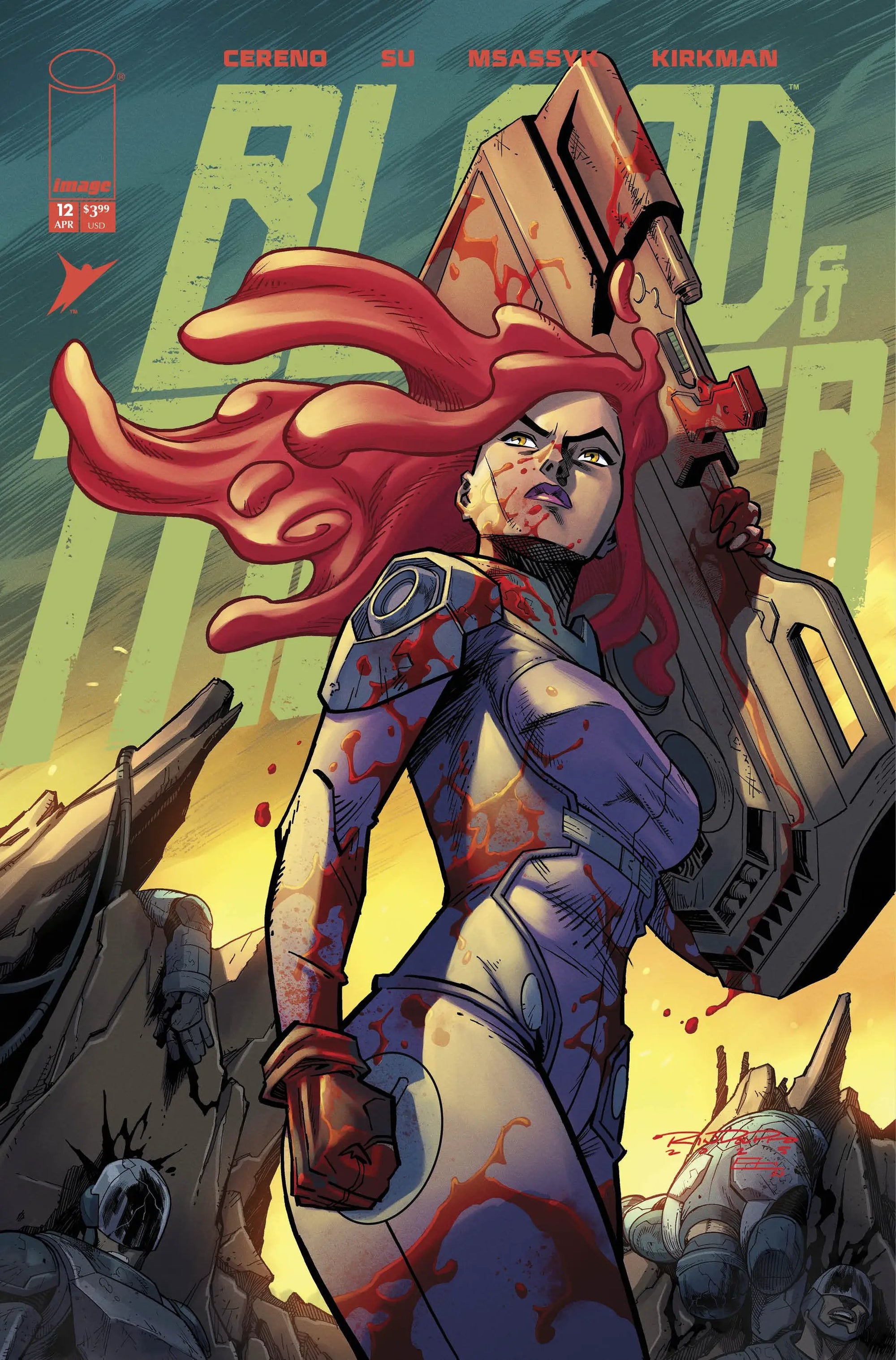BLOOD & THUNDER #12 by Lunar Distribution