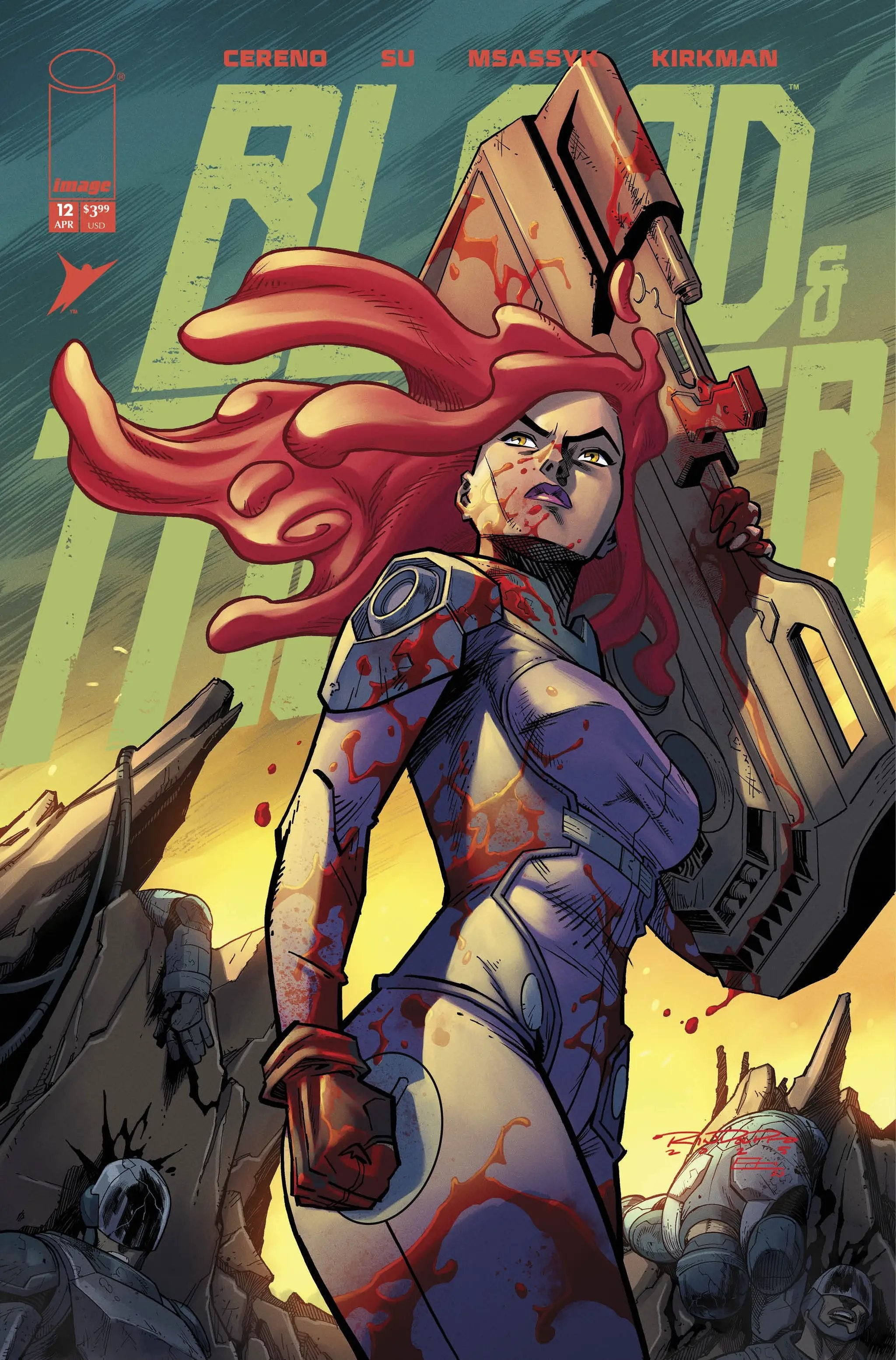 BLOOD & THUNDER #12 by Lunar Distribution