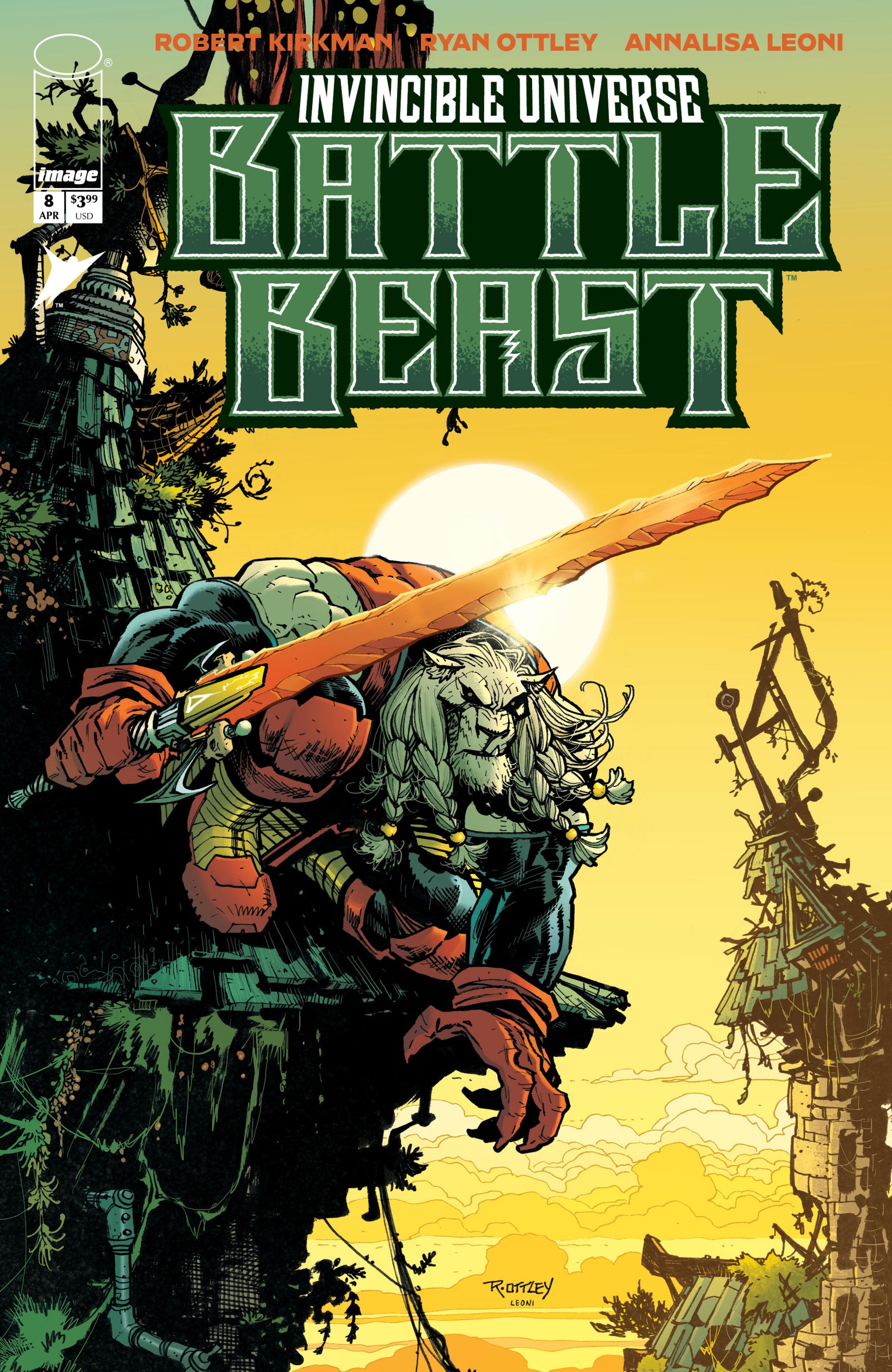 INVINCIBLE UNIVERSE BATTLE BEAST #8 by Lunar Distribution