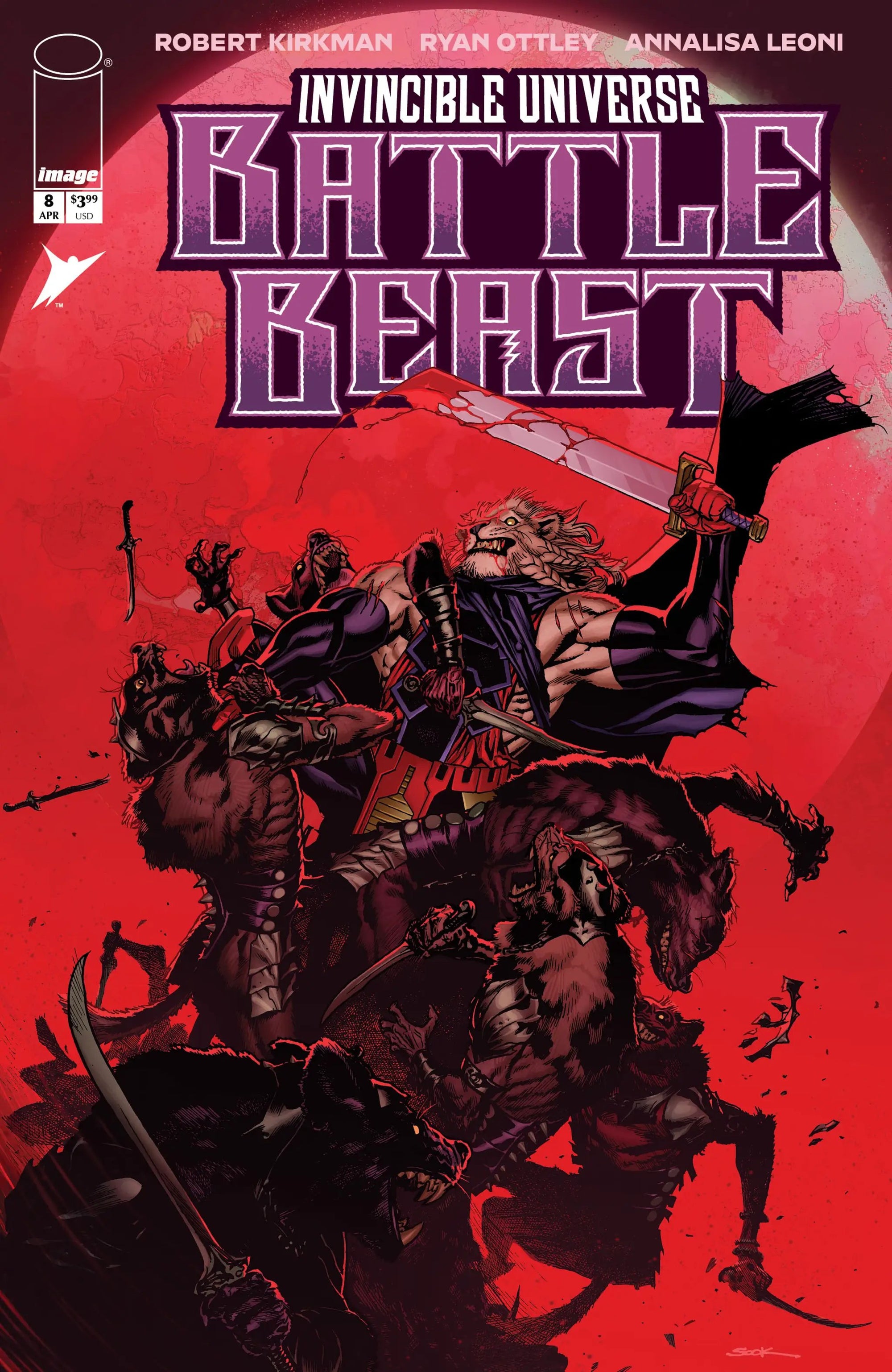 INVINCIBLE UNIVERSE BATTLE BEAST #8 by Lunar Distribution