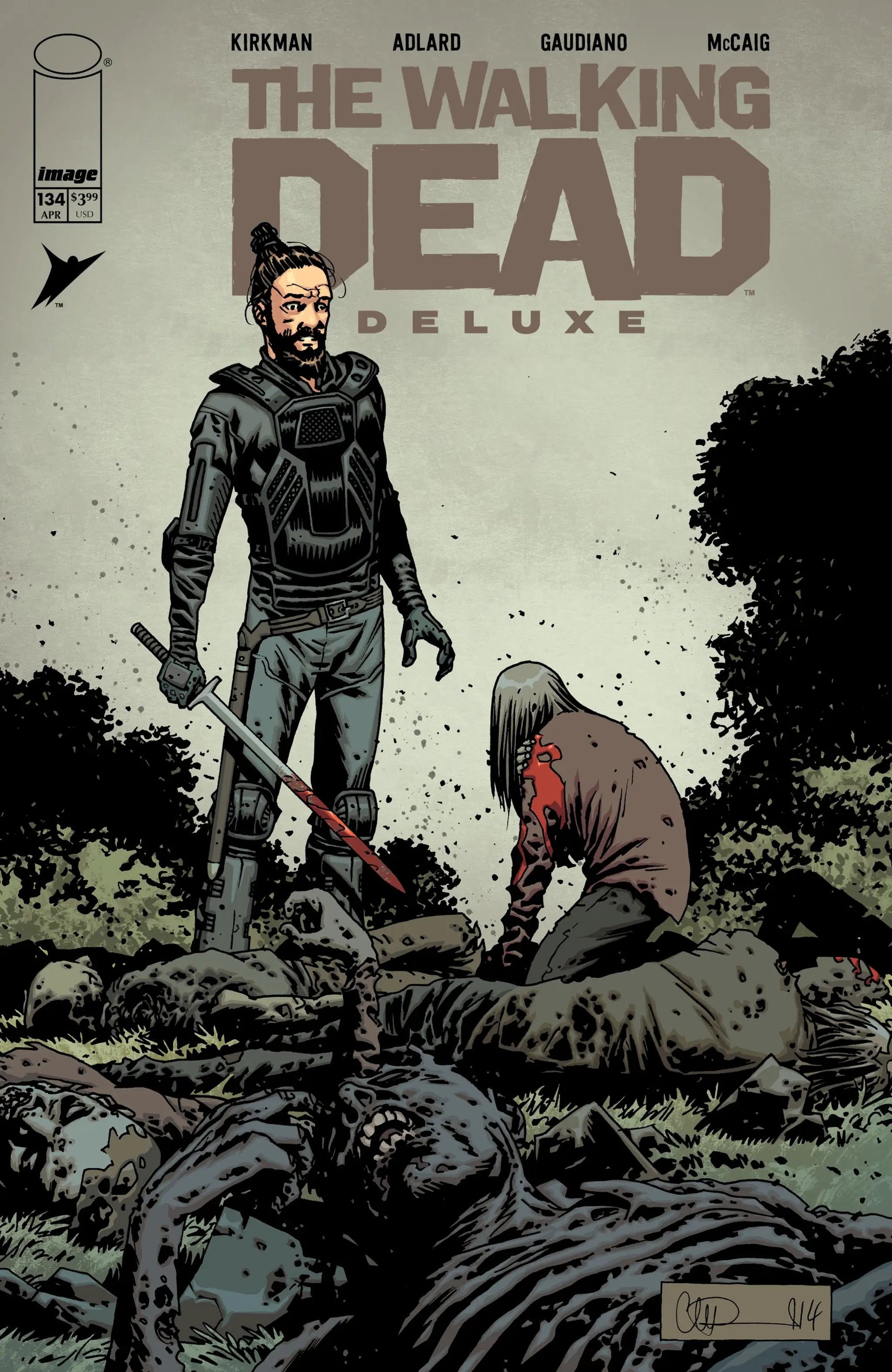 WALKING DEAD DELUXE #134 by Lunar Distribution