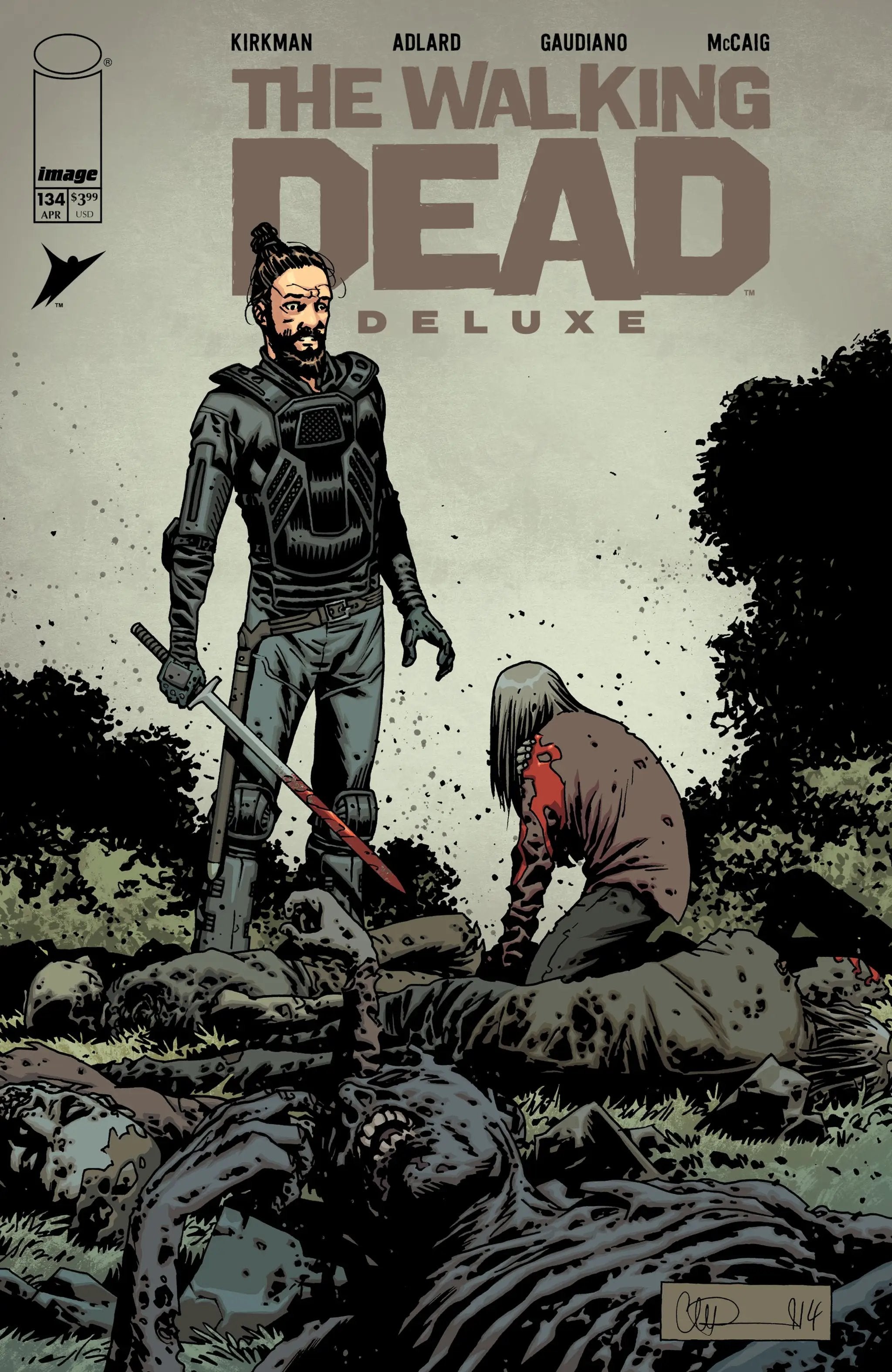 WALKING DEAD DELUXE #134 by Lunar Distribution