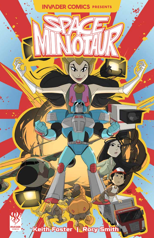 INVADER COMICS PRESENTS SPACE MINOTAUR #1 (ONE SHOT) CVR C INC 1:5 RORY SMITH VAR