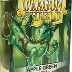 Apple Green matte sleeves, standard size, 60-count, designed for trading cards or collectibles, by THE MIGHTY HOBBY SHOP.