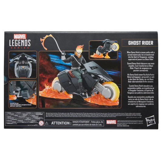 Marvel Legends Series Ghost Rider (Danny Ketch) with Motorcycle Action Figure