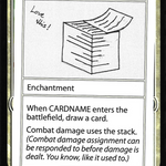 Stack of Paperwork (CMB1-013) - Mystery Booster Playtest Cards 2021