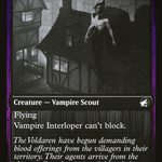 Vampire Interloper (DBL-125) - Innistrad: Double Feature