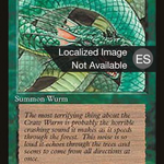 Craw Wurm (4BB-) - Fourth Edition Foreign Black Border