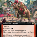 Rampaging War Mammoth (LTC-117) - Tales of Middle-earth Commander: (Extended Art)
