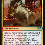 Charging War Boar (RNA-271) - Ravnica Allegiance