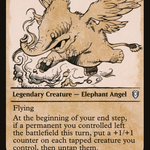 Lulu, Loyal Hollyphant (CLB-379) - Commander Legends: Battle for Baldur's Gate: (Showcase)