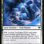 Icehide Troll (KHM-176) - Kaldheim: (snow)