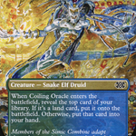 Coiling Oracle (2X2-375) - Double Masters 2022 (Borderless)