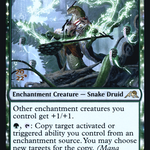 Weaver of Harmony (PRE-213S) - Kamigawa: Neon Dynasty Promos: (enchantment) Foil