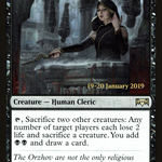 Priest of Forgotten Gods (PRE-83S) - Ravnica Allegiance Promos Foil