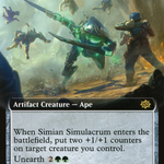 Simian Simulacrum (BRO-352) - The Brothers' War: (Extended Art)