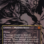 Phyrexian Vindicator (ONE-347) - Phyrexia: All Will Be One (Borderless) Foil