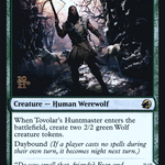 Tovolar's Huntmaster // Tovolar's Packleader (PRE-204S) - Innistrad: Midnight Hunt Promos: (Double Faced Transform) Foil