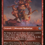 Sardian Cliffstomper (PPBRO-383) - The Brothers' War