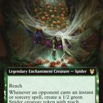 Arasta of the Endless Web (THB-325) - Theros Beyond Death: (enchantment, Extended Art)