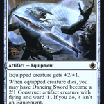 Dancing Sword (PRE-08S) - Adventures in the Forgotten Realms Promos Foil