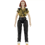 Six-inch Eleven action figure from Stranger Things Hawkins Collection in yellow costume, made by THE MIGHTY HOBBY SHOP.