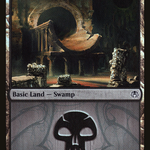 Swamp (LARP-005) - GRN Ravnica Weekend Foil
