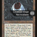 Aladdin's Ring (4BB-292) - Fourth Edition Foreign Black Border