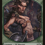 Elf Warrior (EVG-0T2) - Duel Decks: Elves vs. Goblins Tokens
