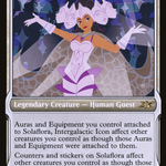 Solaflora, Intergalactic Icon (UNF-246) - Unfinity: (Showcase)