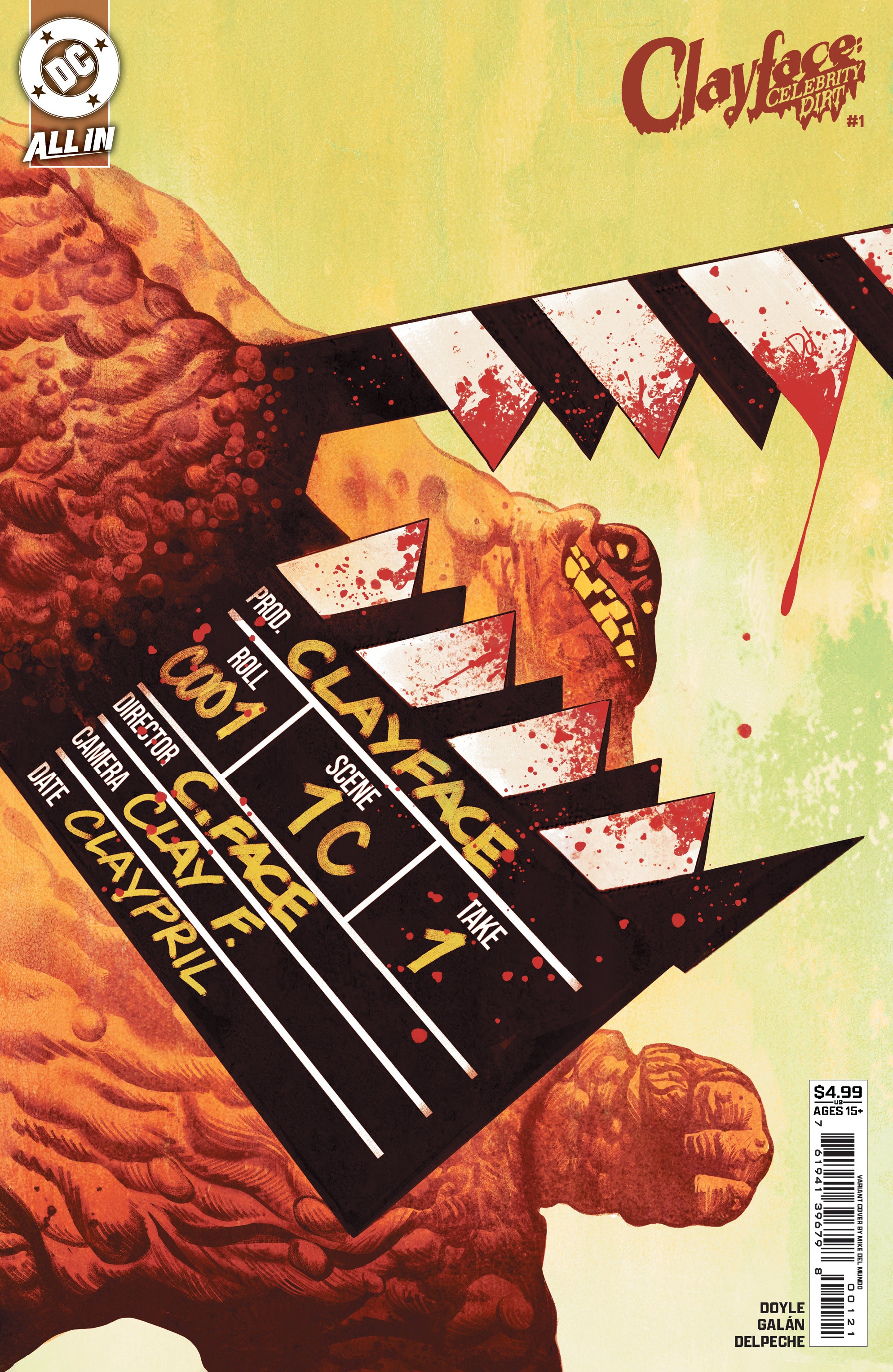 CLAYFACE CELEBRITY DIRT #1 (OF 6)