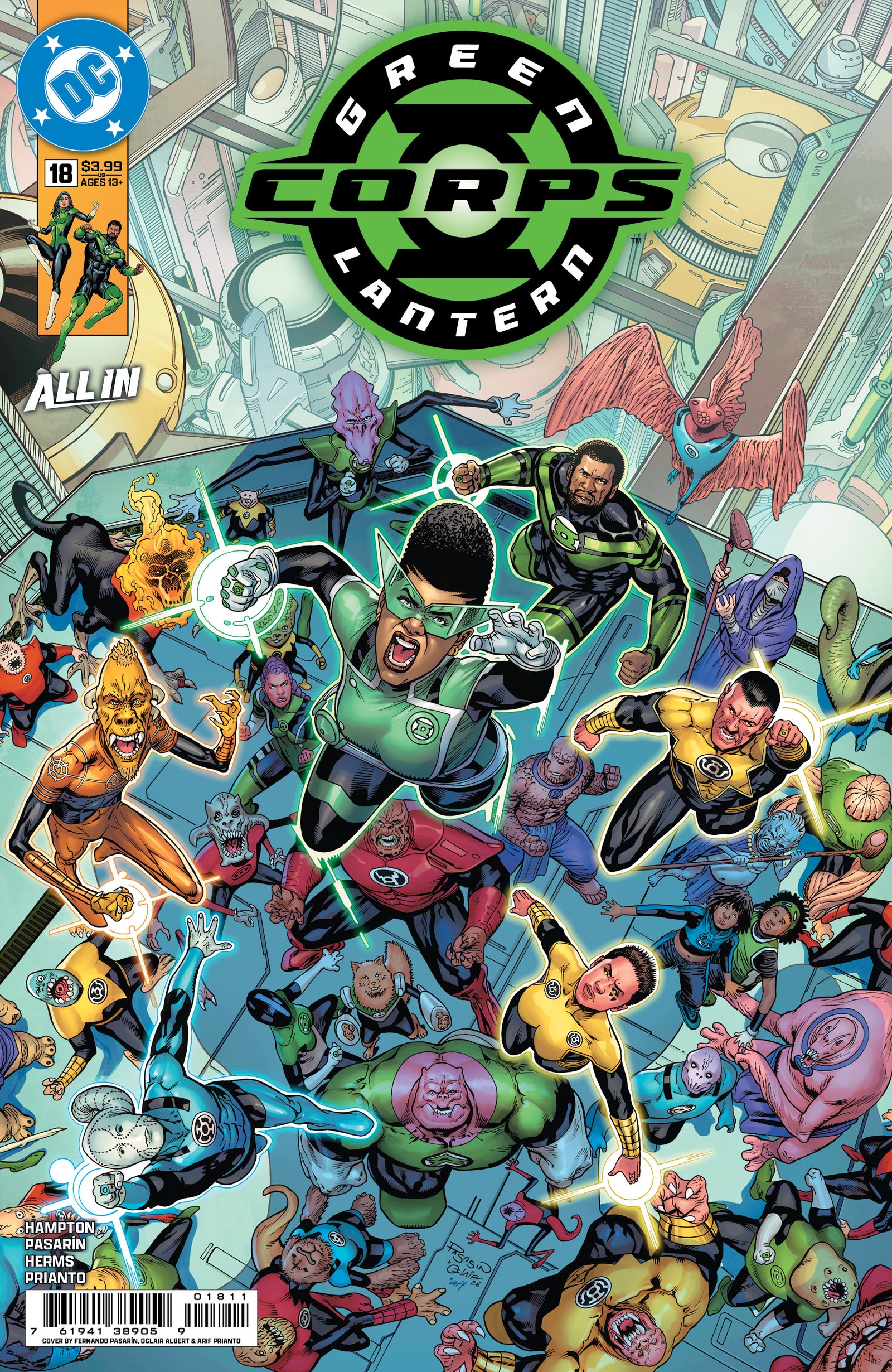 GREEN LANTERN CORPS #18