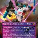 Megatron, Tyrant // Megatron, Destructive Force (BOT-026) - Transformers: (convertdfc, shatteredglass) (Borderless)
