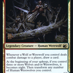 Tovolar, Dire Overlord // Tovolar, the Midnight Scourge [Innistrad: Midnight Hunt Prerelease Promos]
