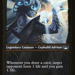Queza, Augur of Agonies (SNC-391) - Streets of New Capenna: (Showcase) Foil