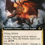 Piru, the Volatile (MH2-466) - Modern Horizons 2: (Extended Art)