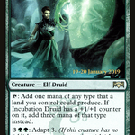 Incubation Druid (PRE-131S) - Ravnica Allegiance Promos Foil