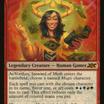 Vorthos, Steward of Myth (UNF-412) - Unfinity Foil