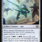 Simian Simulacrum (PPBRO-205P) - The Brothers' War Promos