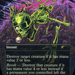 Fatal Push (SLP-003) - Secret Lair Showdown (Borderless) Foil