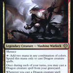 Rivaz of the Claw (PRE-215S) - Dominaria United Promos Foil